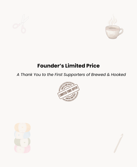 Founder’s Limited Price — Our Thank-You to the First Supporters of Brewed & Hooked