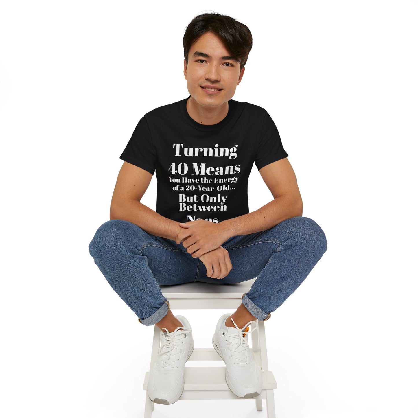Turning 40 Means Naps Funny Shirt – 40th Birthday Humor Tee for Women | Turning 40 Gift Idea