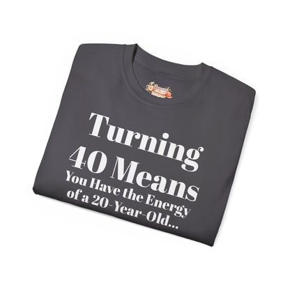 Turning 40 Means Naps Funny Shirt – 40th Birthday Humor Tee for Women | Turning 40 Gift Idea