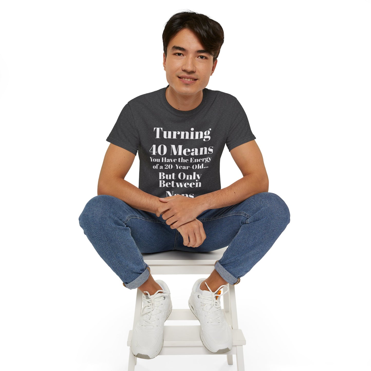 Turning 40 Means Naps Funny Shirt – 40th Birthday Humor Tee for Women | Turning 40 Gift Idea