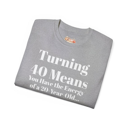 Turning 40 Means Naps Funny Shirt – 40th Birthday Humor Tee for Women | Turning 40 Gift Idea