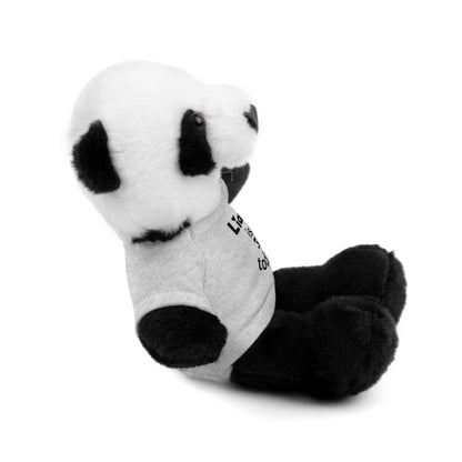 Personalized Birthday Plush Animal – Custom Name & Age Teddy, Bunny, Lion, Panda Gift for Kids