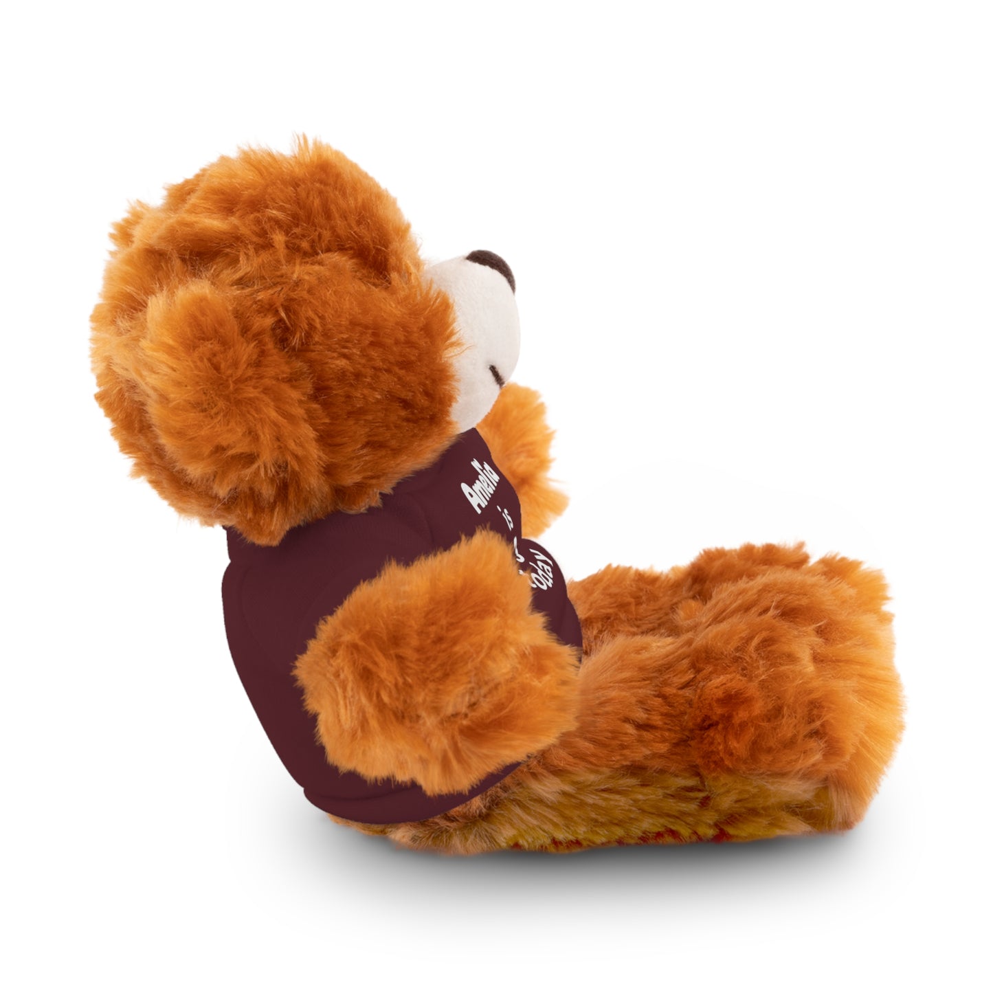 Personalized Birthday Plush Animal – Custom Name & Age Teddy, Bunny, Lion, Panda Gift for Kids