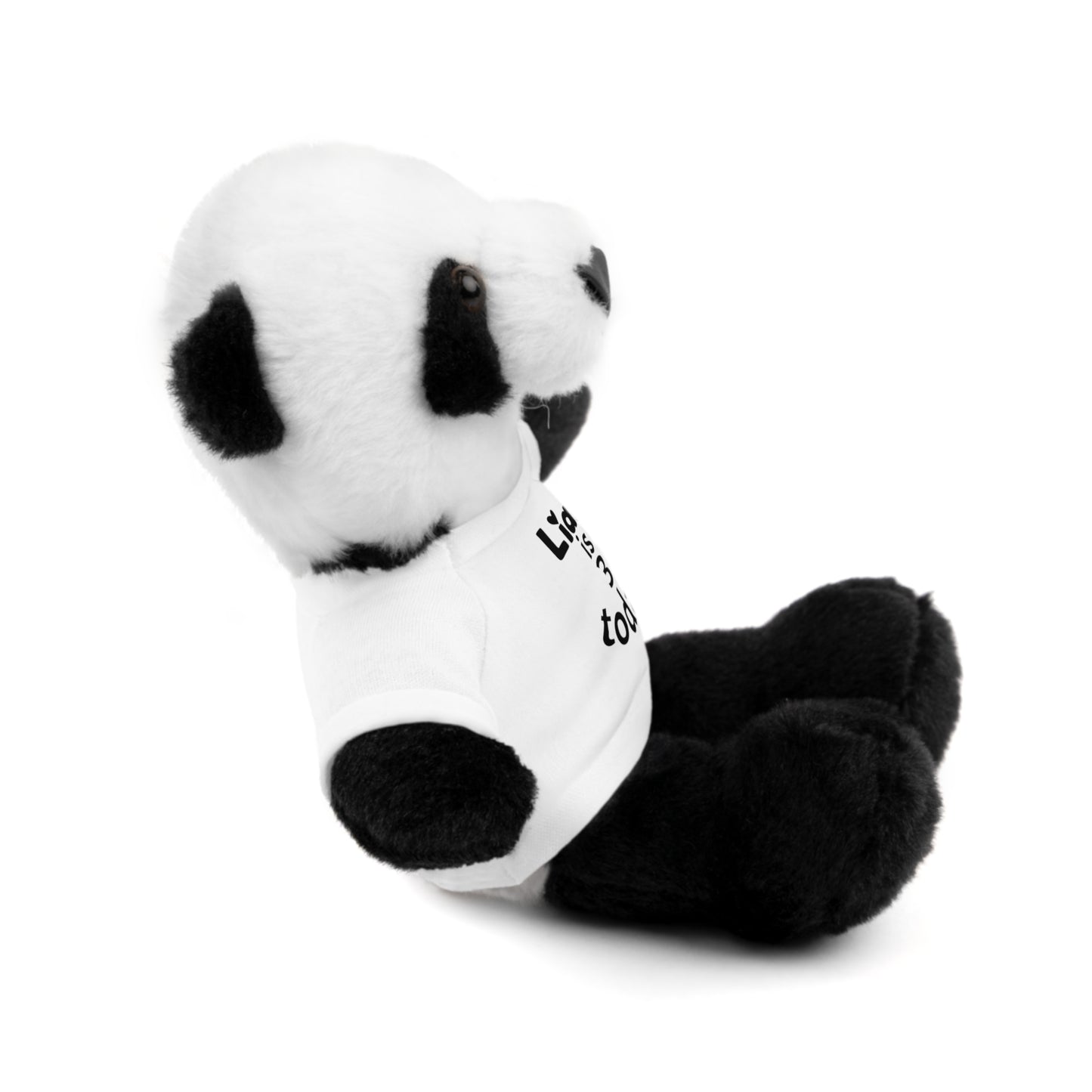 Personalized Birthday Plush Animal – Custom Name & Age Teddy, Bunny, Lion, Panda Gift for Kids