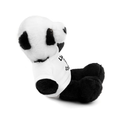 Personalized Birthday Plush Animal – Custom Name & Age Teddy, Bunny, Lion, Panda Gift for Kids