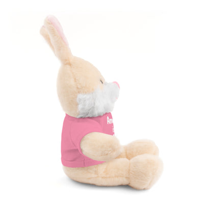 Personalized Birthday Plush Animal – Custom Name & Age Teddy, Bunny, Lion, Panda Gift for Kids