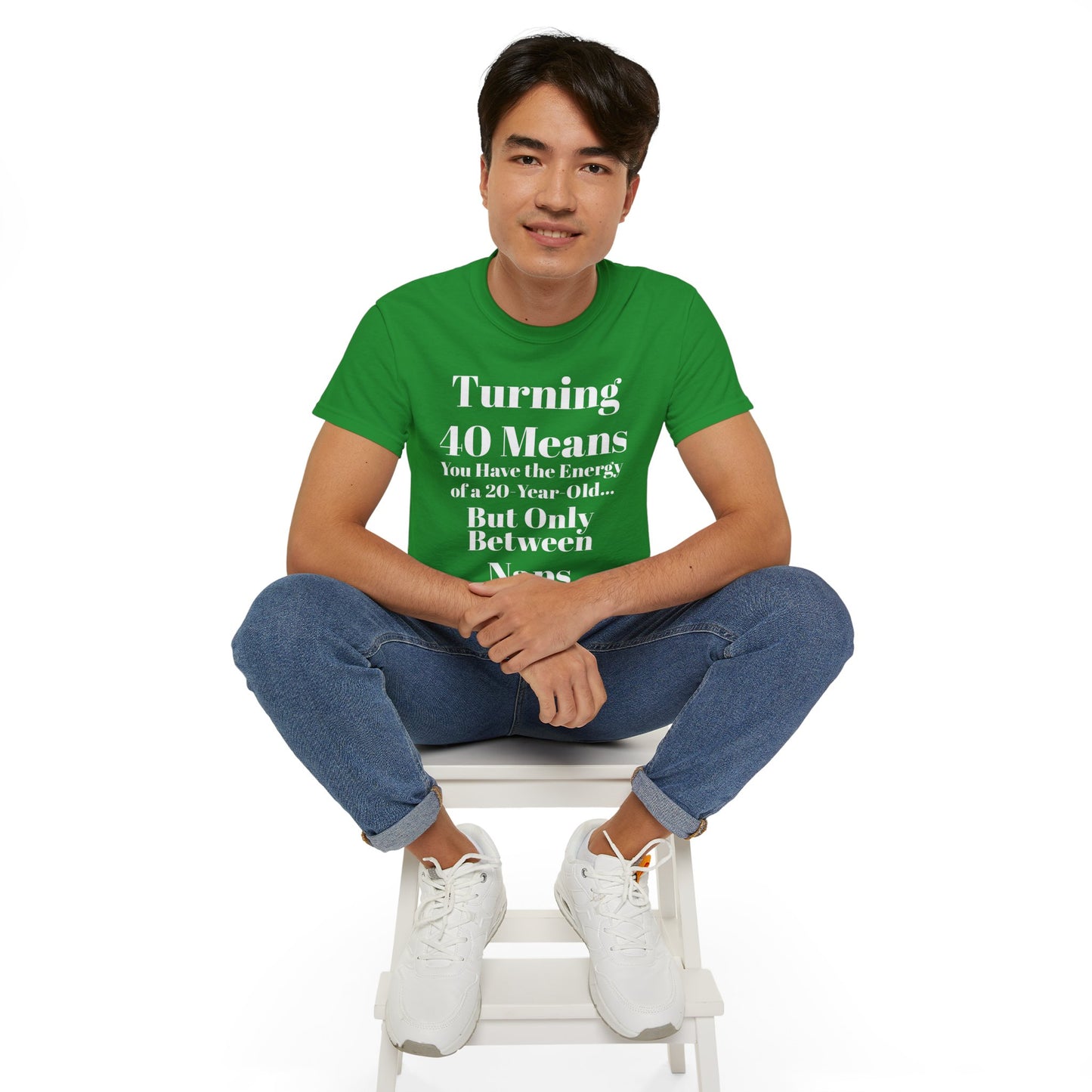 Turning 40 Means Naps Funny Shirt – 40th Birthday Humor Tee for Women | Turning 40 Gift Idea