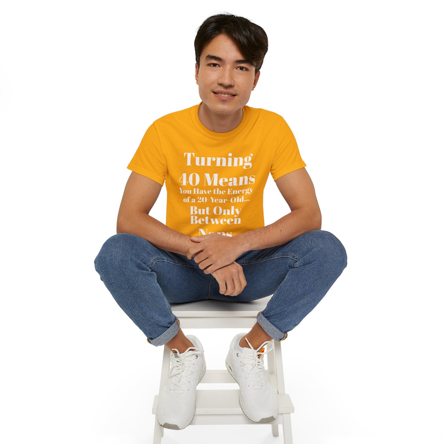 Turning 40 Means Naps Funny Shirt – 40th Birthday Humor Tee for Women | Turning 40 Gift Idea