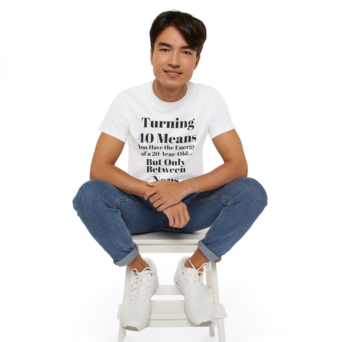 Turning 40 Means Naps Funny Shirt – 40th Birthday Humor Tee for Women | Turning 40 Gift Idea