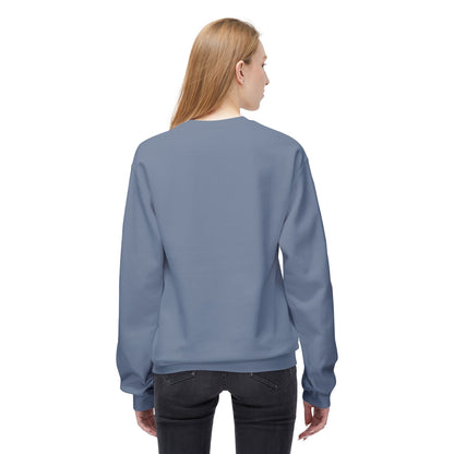Sip Stitch Repeat™ Crochet & Knitting Sweatshirt – Brewed & Hooked Cozy Crewneck for Yarn Lovers, Coffee & Crochet Gift