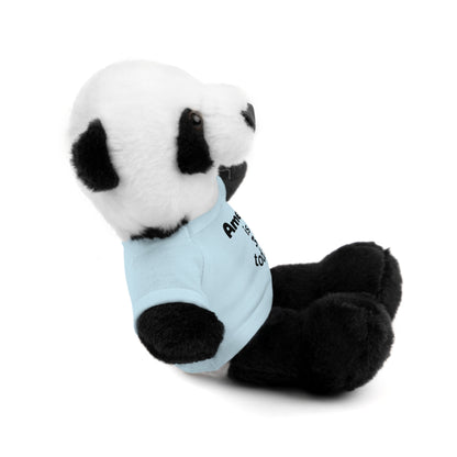 Personalized Birthday Plush Animal – Custom Name & Age Teddy, Bunny, Lion, Panda Gift for Kids