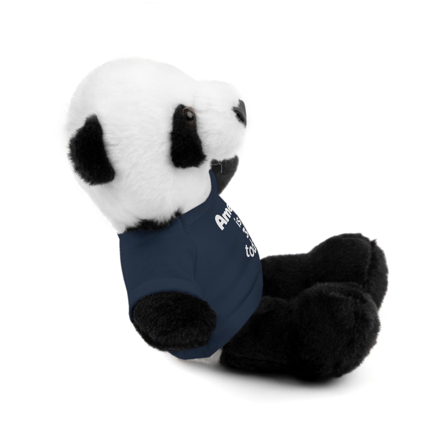 Personalized Birthday Plush Animal – Custom Name & Age Teddy, Bunny, Lion, Panda Gift for Kids