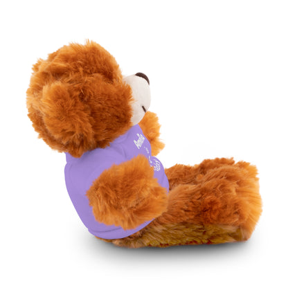 Personalized Birthday Plush Animal – Custom Name & Age Teddy, Bunny, Lion, Panda Gift for Kids
