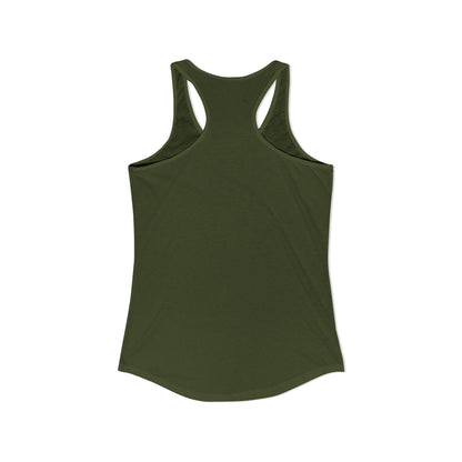 Sip. Stitch. Repeat.™ Racerback Tank – Crochet Lover Coffee Craft Tank Top | Cozy Yarn Lover Gift