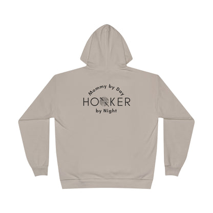 Mommy by Day Hooker by Night Humor Hoodie – Funny Crochet Knitting Yarn Lover Gift