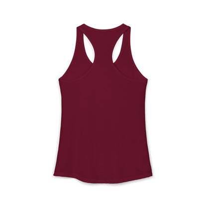Sip. Stitch. Repeat.™ Racerback Tank – Crochet Lover Coffee Craft Tank Top | Cozy Yarn Lover Gift