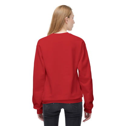 Sip Stitch Repeat™ Crochet & Knitting Sweatshirt – Brewed & Hooked Cozy Crewneck for Yarn Lovers, Coffee & Crochet Gift