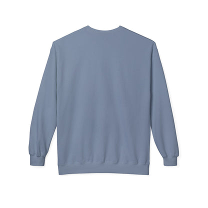 Sip Stitch Repeat™ Crochet & Knitting Sweatshirt – Brewed & Hooked Cozy Crewneck for Yarn Lovers, Coffee & Crochet Gift