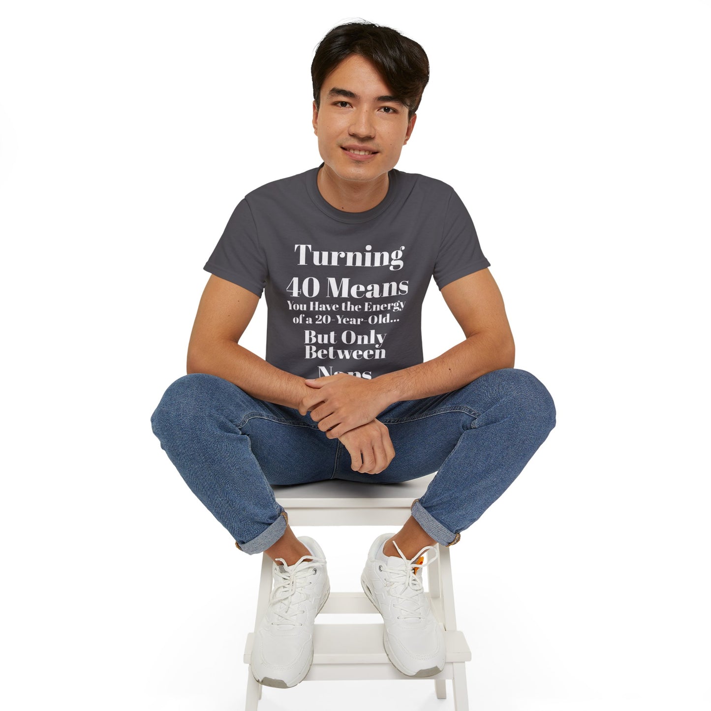 Turning 40 Means Naps Funny Shirt – 40th Birthday Humor Tee for Women | Turning 40 Gift Idea