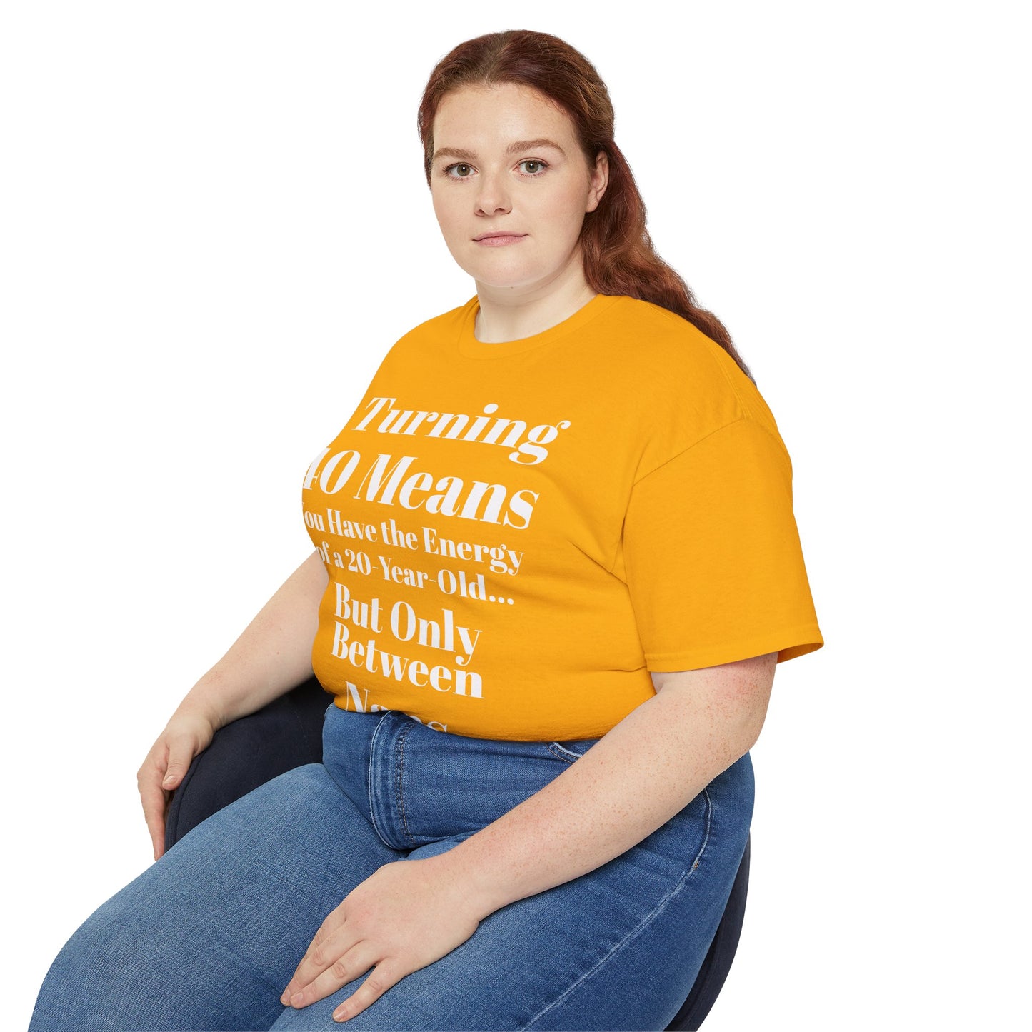 Turning 40 Means Naps Funny Shirt – 40th Birthday Humor Tee for Women | Turning 40 Gift Idea