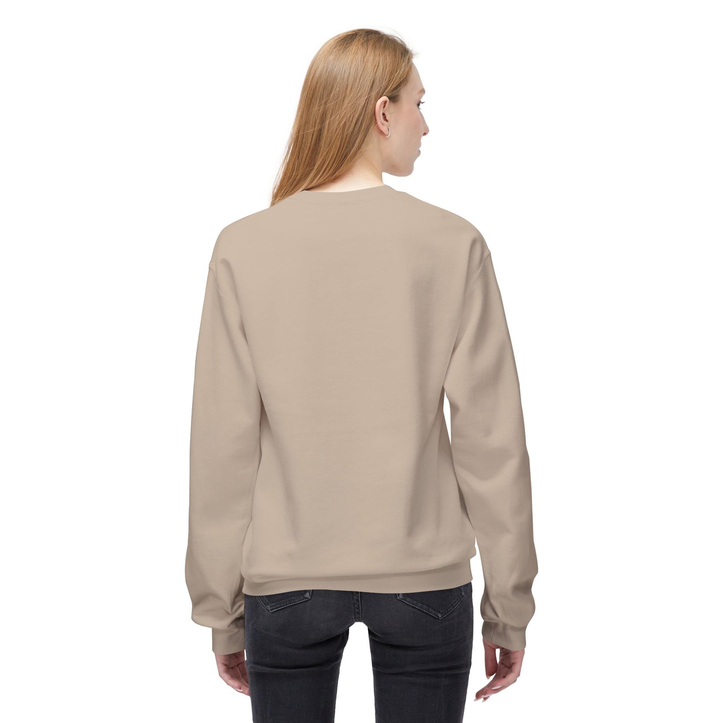 Sip Stitch Repeat™ Crochet & Knitting Sweatshirt – Brewed & Hooked Cozy Crewneck for Yarn Lovers, Coffee & Crochet Gift