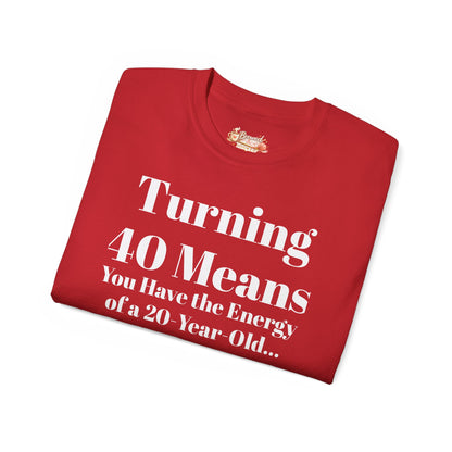 Turning 40 Means Naps Funny Shirt – 40th Birthday Humor Tee for Women | Turning 40 Gift Idea