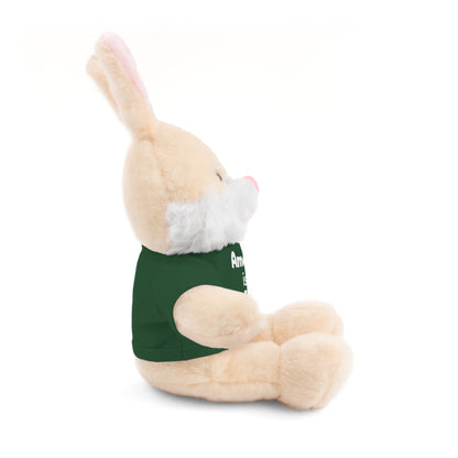 Personalized Birthday Plush Animal – Custom Name & Age Teddy, Bunny, Lion, Panda Gift for Kids