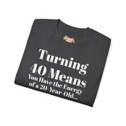 Turning 40 Means Naps Funny Shirt – 40th Birthday Humor Tee for Women | Turning 40 Gift Idea