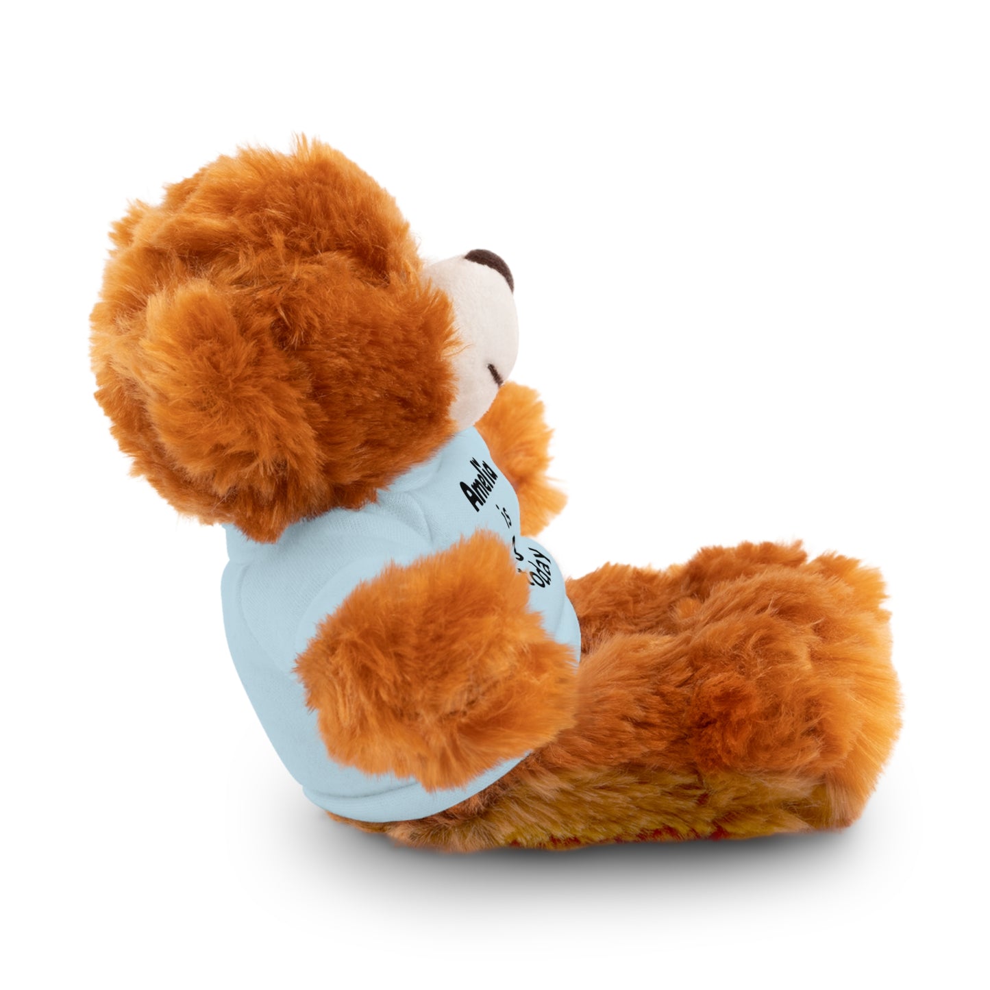 Personalized Birthday Plush Animal – Custom Name & Age Teddy, Bunny, Lion, Panda Gift for Kids