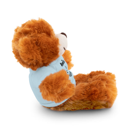 Personalized Birthday Plush Animal – Custom Name & Age Teddy, Bunny, Lion, Panda Gift for Kids