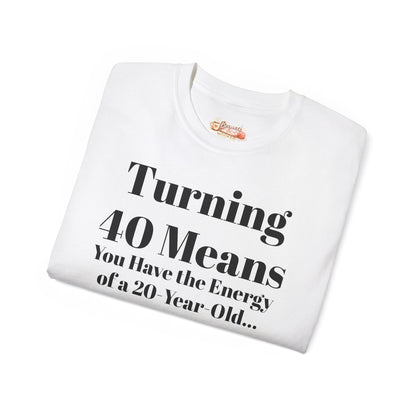 Turning 40 Means Naps Funny Shirt – 40th Birthday Humor Tee for Women | Turning 40 Gift Idea