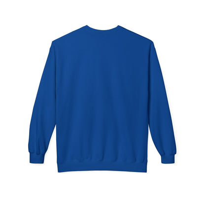 Sip Stitch Repeat™ Crochet & Knitting Sweatshirt – Brewed & Hooked Cozy Crewneck for Yarn Lovers, Coffee & Crochet Gift