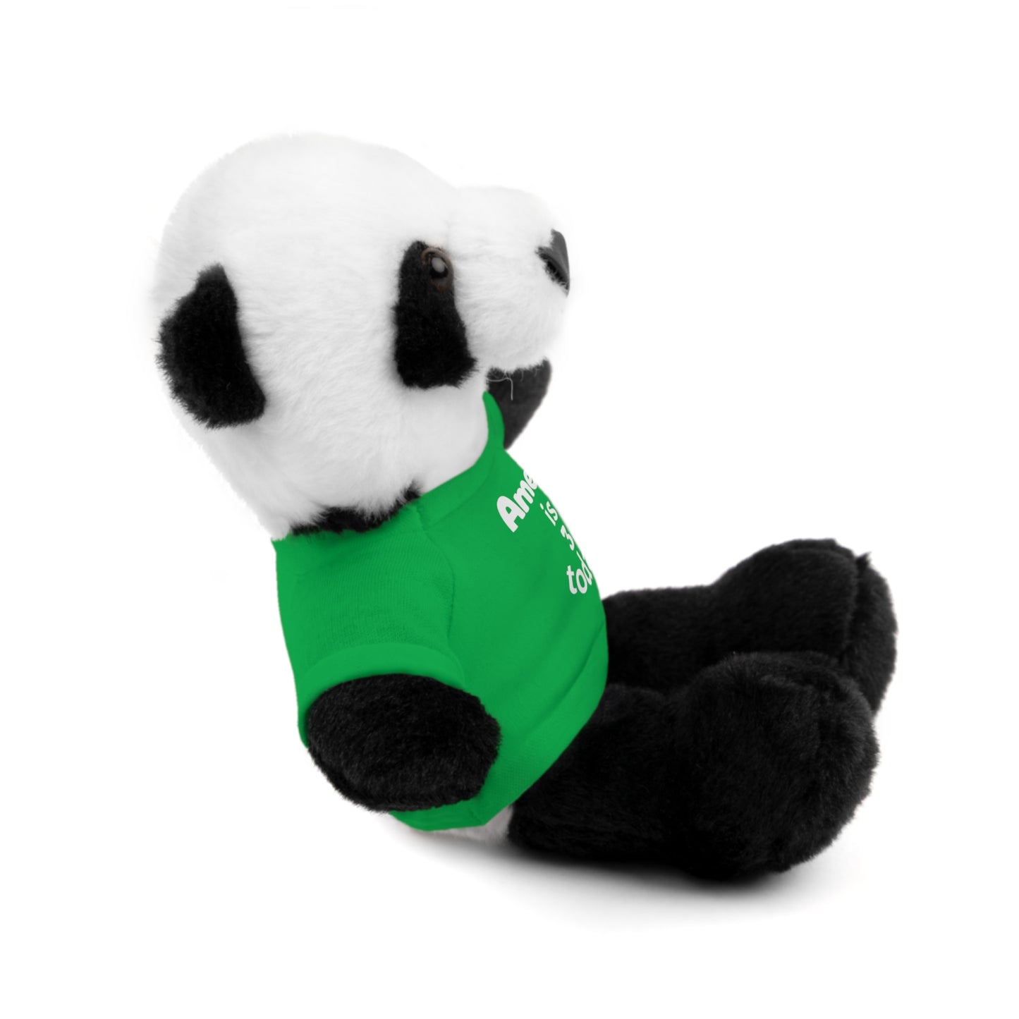 Personalized Birthday Plush Animal – Custom Name & Age Teddy, Bunny, Lion, Panda Gift for Kids