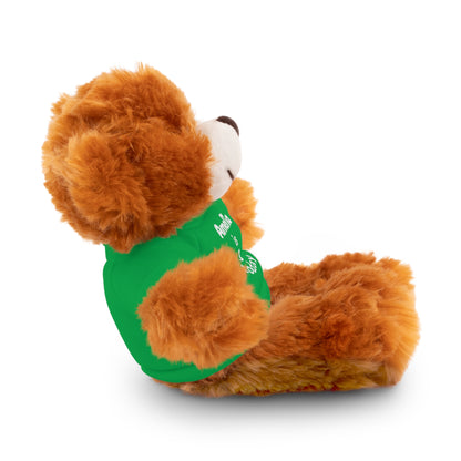 Personalized Birthday Plush Animal – Custom Name & Age Teddy, Bunny, Lion, Panda Gift for Kids