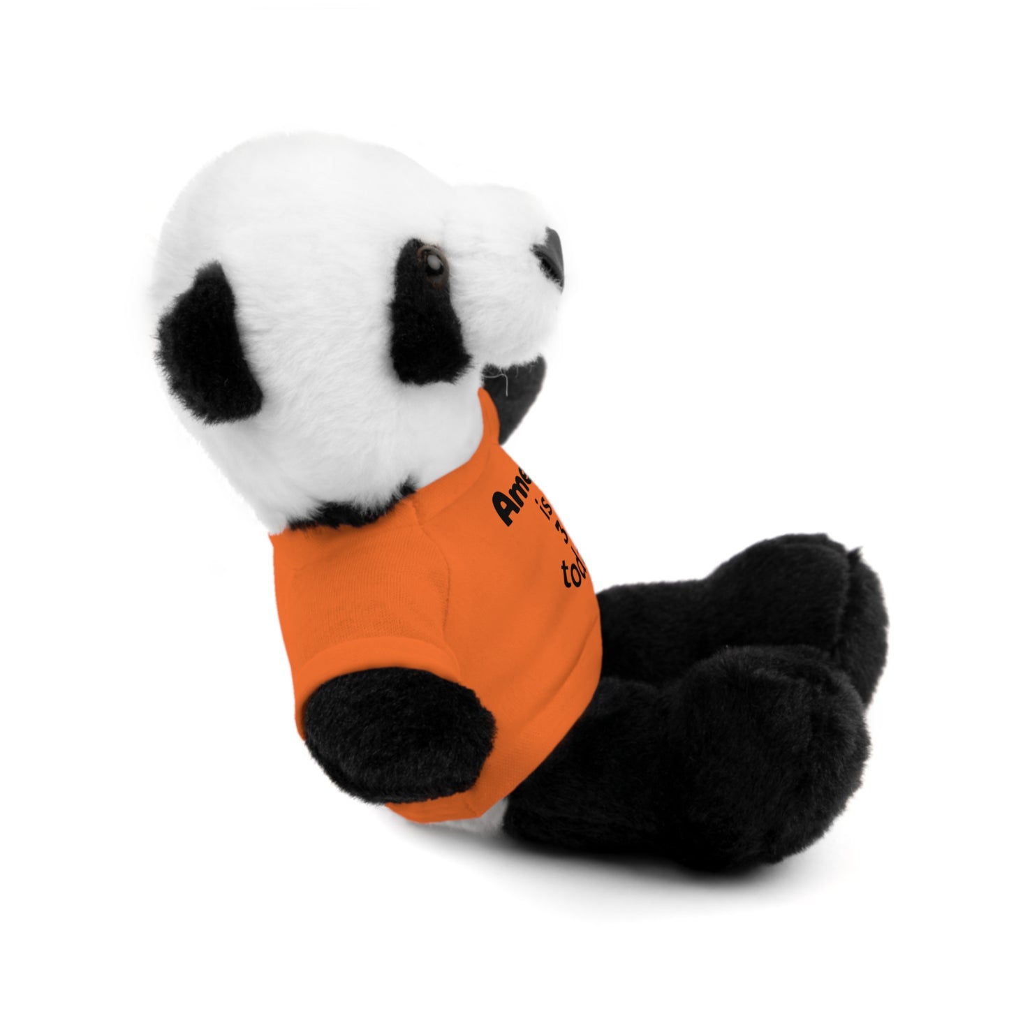 Personalized Birthday Plush Animal – Custom Name & Age Teddy, Bunny, Lion, Panda Gift for Kids