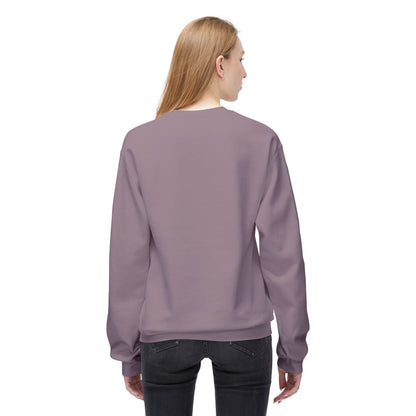Sip Stitch Repeat™ Crochet & Knitting Sweatshirt – Brewed & Hooked Cozy Crewneck for Yarn Lovers, Coffee & Crochet Gift