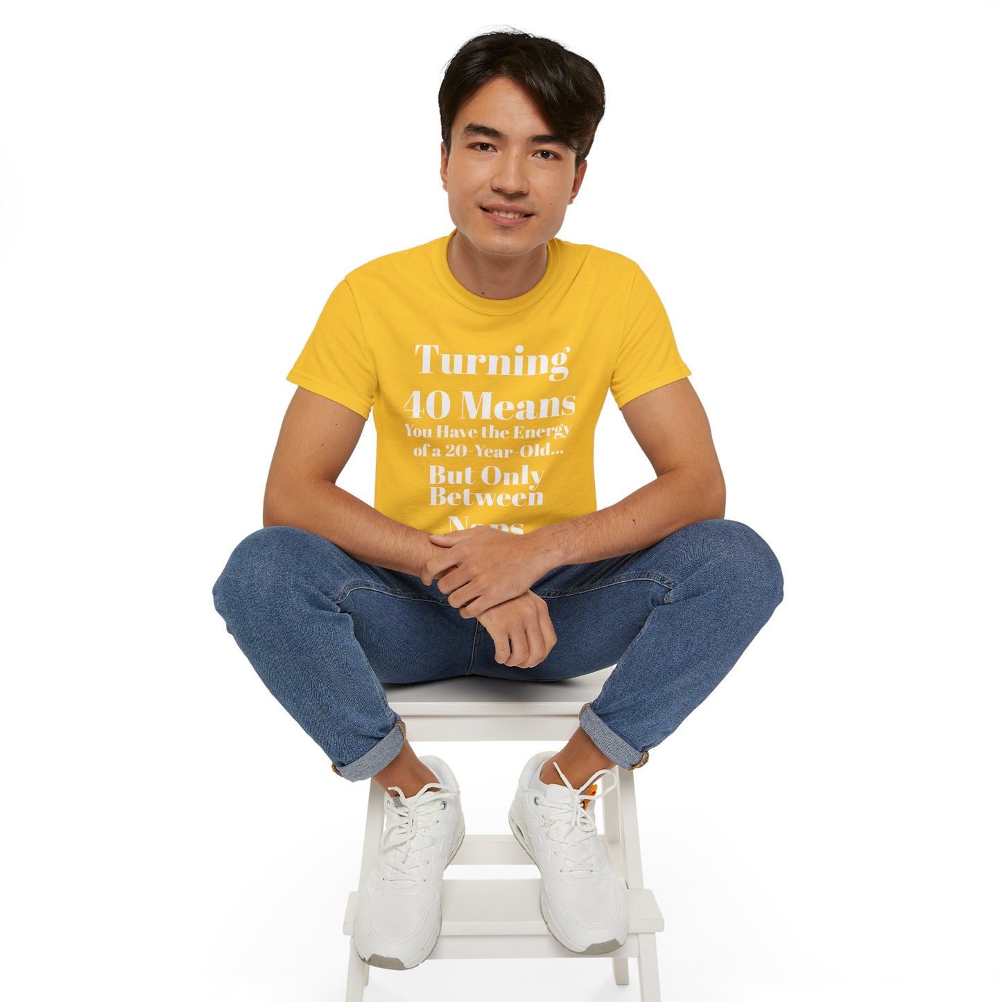 Turning 40 Means Naps Funny Shirt – 40th Birthday Humor Tee for Women | Turning 40 Gift Idea