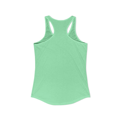 Sip. Stitch. Repeat.™ Racerback Tank – Crochet Lover Coffee Craft Tank Top | Cozy Yarn Lover Gift